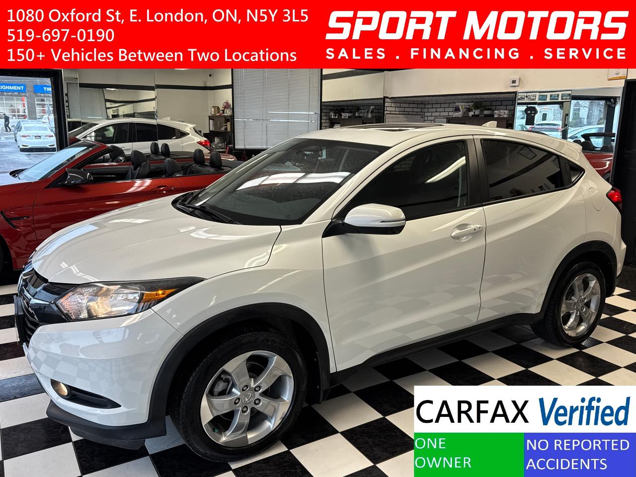 2016 Honda HR-V EX+Camera+Heated Seats+One Owner+CLEAN CARFAX - Photo #1