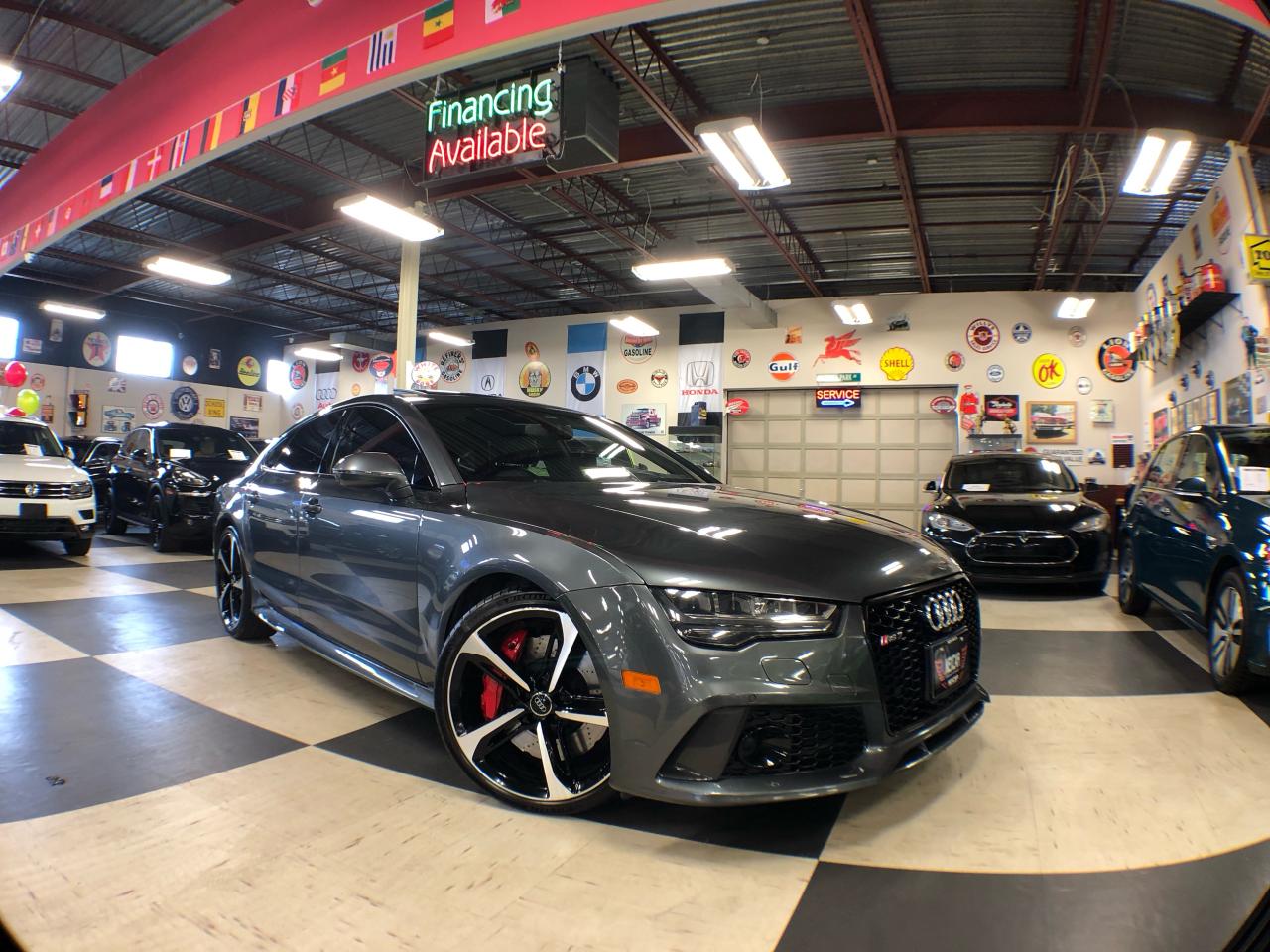 2017 Audi RS 7 AWD LEATHER SUNROOF NAVI B/SPOT CARPLAY 360 CAMERA