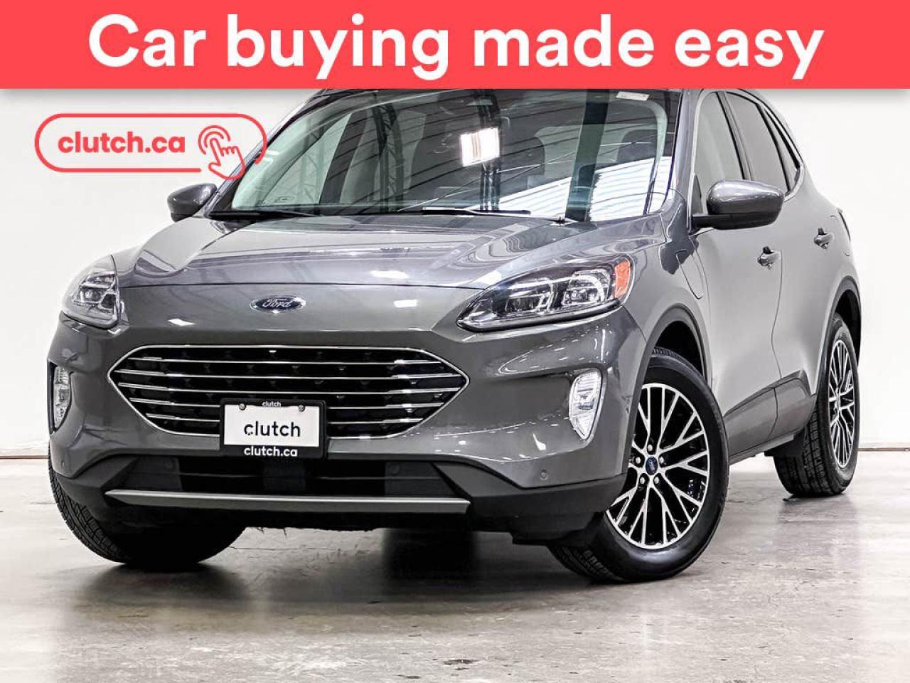 Used 2021 Ford Escape Titanium w/ Nav, Heated Front Seats, Rearview Cam for sale in Toronto, ON