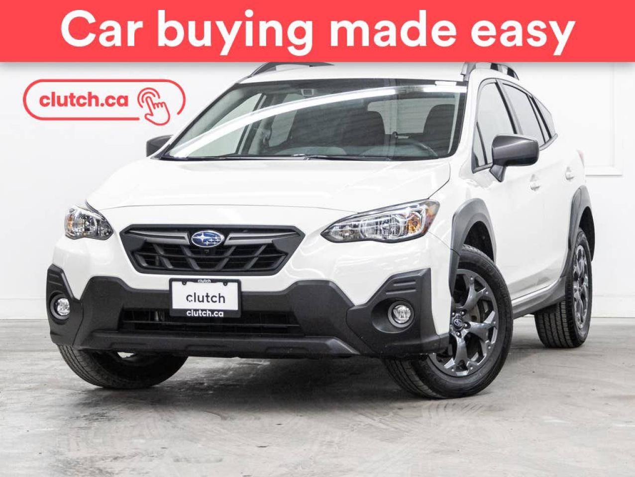 Used 2022 Subaru XV Crosstrek Outdoor AWD w/ Apple CarPlay & Android Auto, Rearview Cam, Climate Control for sale in Toronto, ON