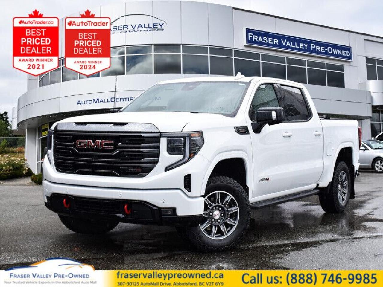 Used 2024 GMC Sierra 1500 AT4  Duramax Diesel, Clean History, Loaded! for sale in Abbotsford, BC