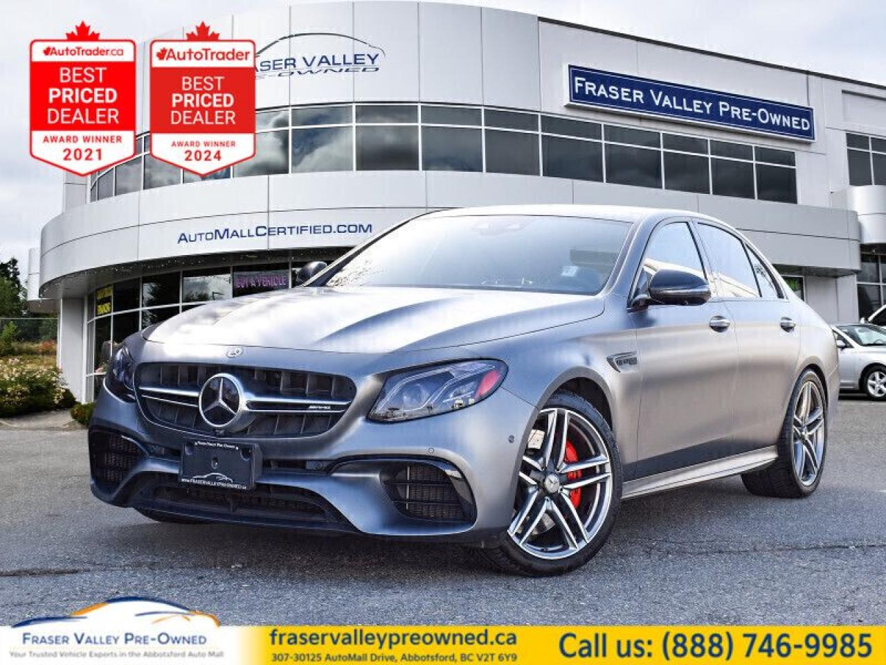 Used 2020 Mercedes-Benz E-Class AMG E 63 S 4MATIC+ Sedan  Local, Clean History - N for sale in Abbotsford, BC