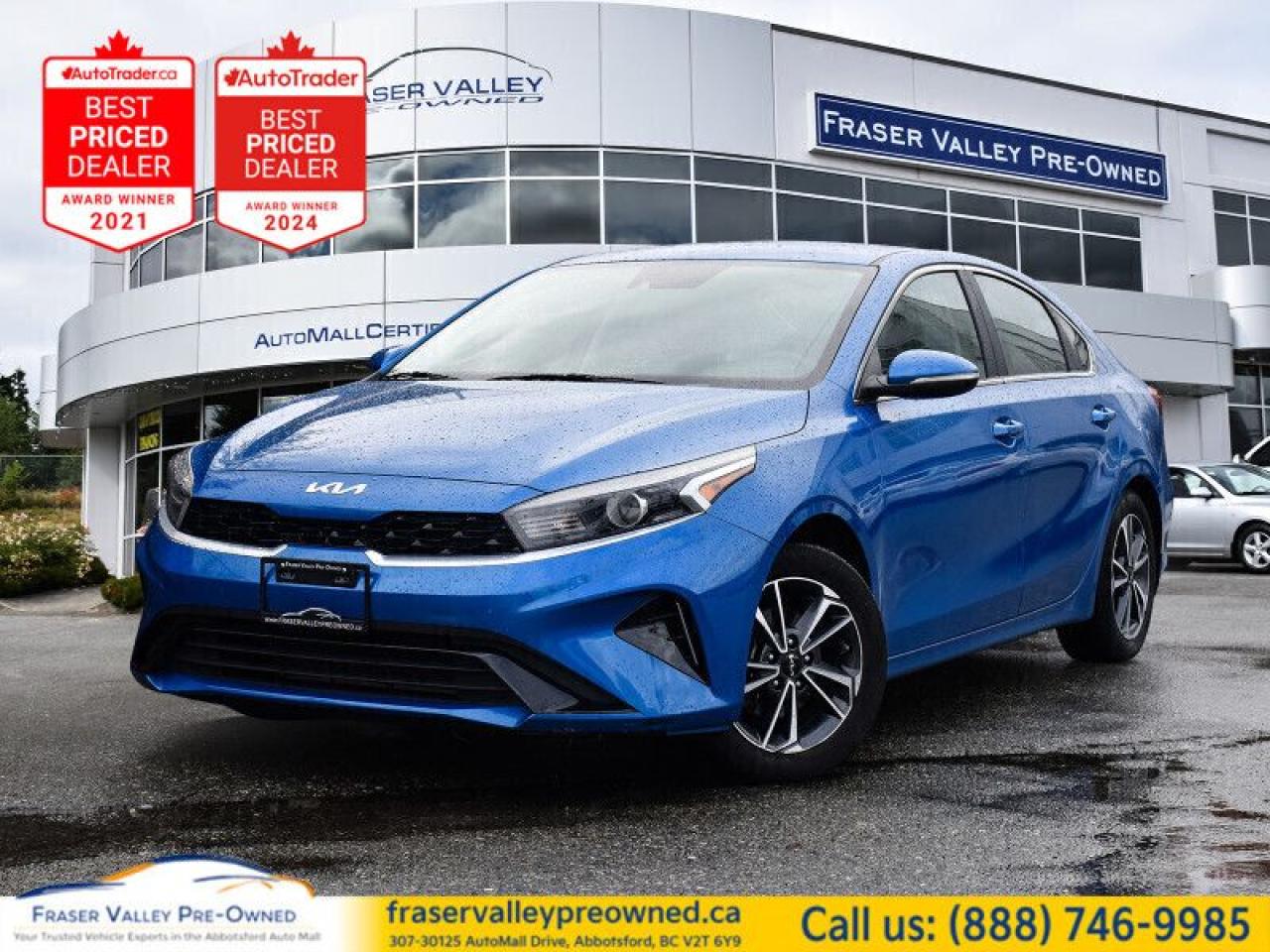 Used 2023 Kia Forte EX  Clean History, Local, Android/Apple CarPlay for sale in Abbotsford, BC