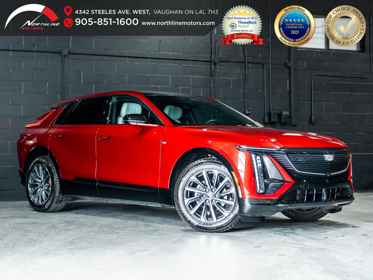 Used 2024 Cadillac LYRIQ SPORT/PANO/360CAM/ADAPTIVE CRUISE/NO ACCIDENT for sale in Vaughan, ON