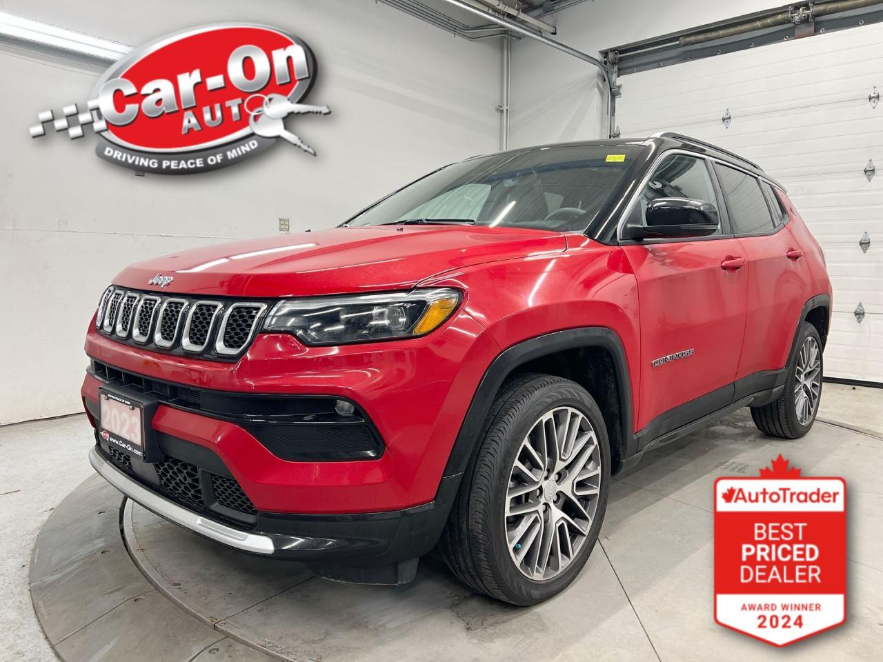 Used 2023 Jeep Compass LIMITED 4X4 | ELITE  | PANO ROOF | COOLED LEATHER for sale in Ottawa, ON