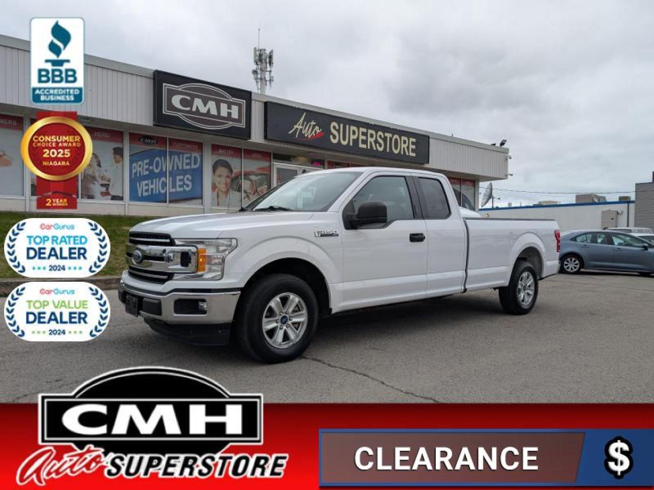 2020 Ford F-150 XLT  **8 FOOT BOX - RWD - 2.7L ECOBOOST**