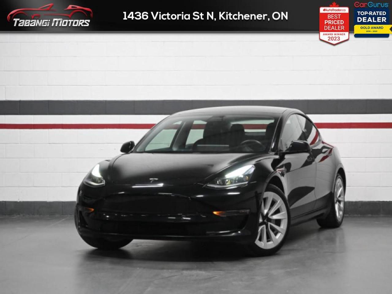 Used 2021 Tesla Model 3 Standard Range Plus  No Accident Autopilot Navigation Glass Roof for sale in Mississauga, ON