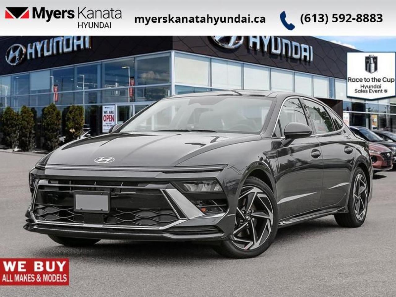 New 2025 Hyundai Sonata Preferred-Trend  - Sunroof - $124.98 /Wk for sale in Kanata, ON