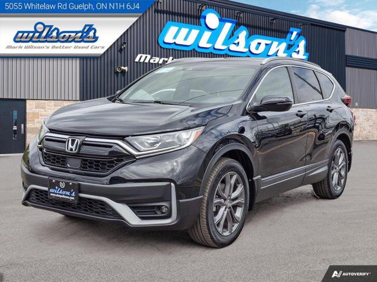 Used 2020 Honda CR-V Sport AWD | Sunroof | Adaptive Cruise | Heated Steering + Seats | Power Seat | Rear Camera & More ! for sale in Guelph, ON