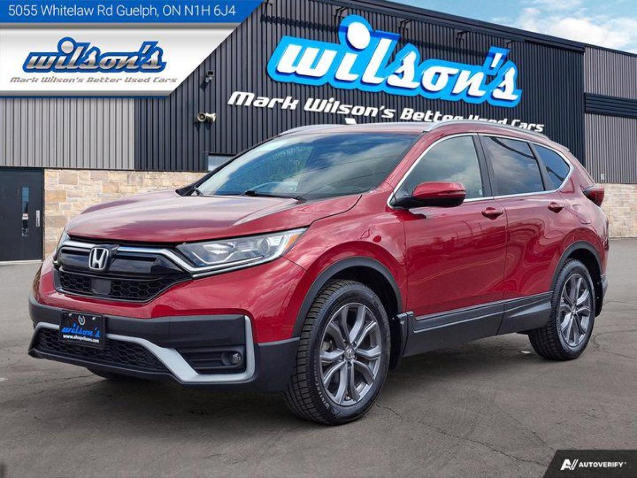 Used 2021 Honda CR-V Sport AWD | Sunroof | Adaptive Cruise | Heated Steering + Seats | Power Seat | Rear Camera & More ! for sale in Guelph, ON