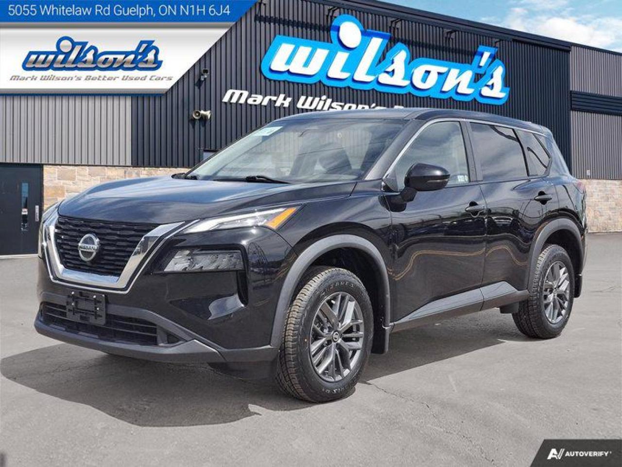 Used 2021 Nissan Rogue S AWD | Heated Steering + Seats | CarPlay + Android | Rear Camera | New Tires | New Brakes | for sale in Guelph, ON