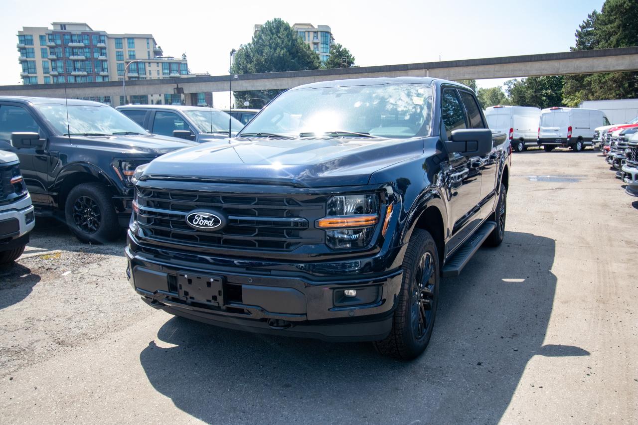 <p>Get ready to conquer any terrain with the new 2025 Ford F-150 XLT 4WD SuperCrew 5.5 Box from Key West Ford. This powerful pickup truck is equipped to handle anything you throw at it, whether its hauling heavy loads or navigating rough roads. This Antimatter Blue Metallic beauty boasts a 3.5L V6 EcoBoost engine with a 10-speed automatic transmission, delivering both power and fuel efficiency. It comes loaded with features that will make every drive an adventure.</p><p>The XLT 4WD SuperCrew 5.5 Box is loaded with features that are sure to impress. Step inside and enjoy the luxurious interior with heated front seats, power-adjustable pedals, and a Bang & Olufsen sound system. Enjoy a comfortable ride thanks to the 6 Angular Bright Anodized Step Bar, and conquer any terrain with the 4-wheel drive system. With features like Adaptive Cruise Control with Stop & Go, and Evasive Steering Assist, driving is made easier than ever before. The XLT 4WD SuperCrew 5.5 Box is the perfect combination of power, luxury, and technology.</p><p><strong>Here are 5 features with the most sizzle:</strong></p><ul><li><strong>The 3.5L V6 EcoBoost Engine</strong> delivers a powerful driving experience.</li><li><strong>The Bang & Olufsen sound system</strong> elevates your listening experience.</li><li><strong>The Ford Co-Pilot360 Assist 2.0</strong> provides safety and driving assistance features.</li><li><strong>The XLT Black Appearance Package Plus</strong> gives it a rugged and stylish look.</li><li><strong>The Bed Utility Package</strong> adds functionality and convenience to your pickup.</li></ul><p>The new 2025 Ford F-150 XLT 4WD SuperCrew 5.5 Box from Key West Ford is the ultimate pickup truck for those who demand the best. Dont wait any longer, visit Key West Ford today and experience this incredible truck for yourself!</p><p>Advertised pricing is net of applicable Ford incentives, which eligibility may vary. Financing offers are available on approved credit; total cash back amounts will be added to the finance contract. Pricing may include non-combinable offers and may not be compatible with Ford subvented interest rates. Government rebates are taxable and applied as a post-tax down payment, not as a discount on the vehicles price. All promotions are subject to terms and conditions. New vehicle pricing excludes the following fees: $699 Documentation Fee, $349 Registration and Insurance Transfer Fee, and $695 Finance Administration Fee (if financing) and applicable levies and taxes. See Key West Ford for complete details. Dealer #7485</p>