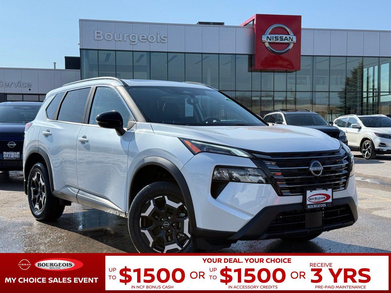 New 2025 Nissan Rogue AWD Midnight Edition for sale in Midland, ON