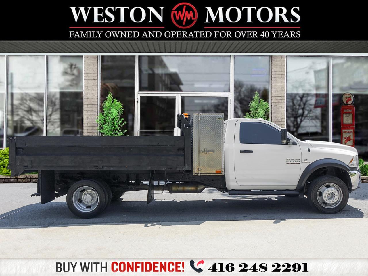 2017 RAM 5500 Chassis 4X4*DIESEL*DUMP BOX*POWER GROUP!!! Photo2