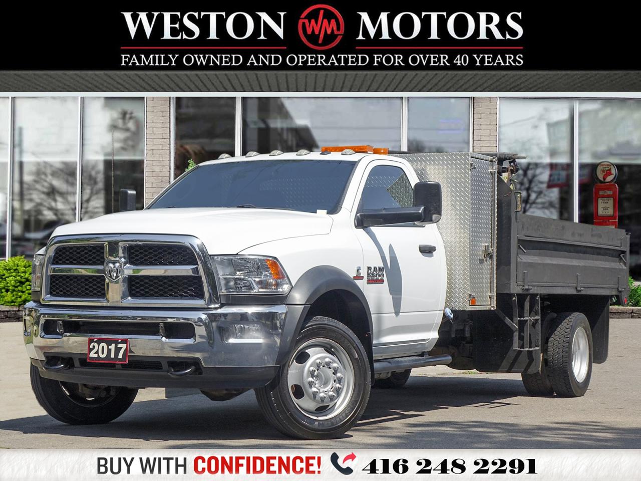 2017 RAM 5500 Chassis 4X4*DIESEL*DUMP BOX*POWER GROUP!!!