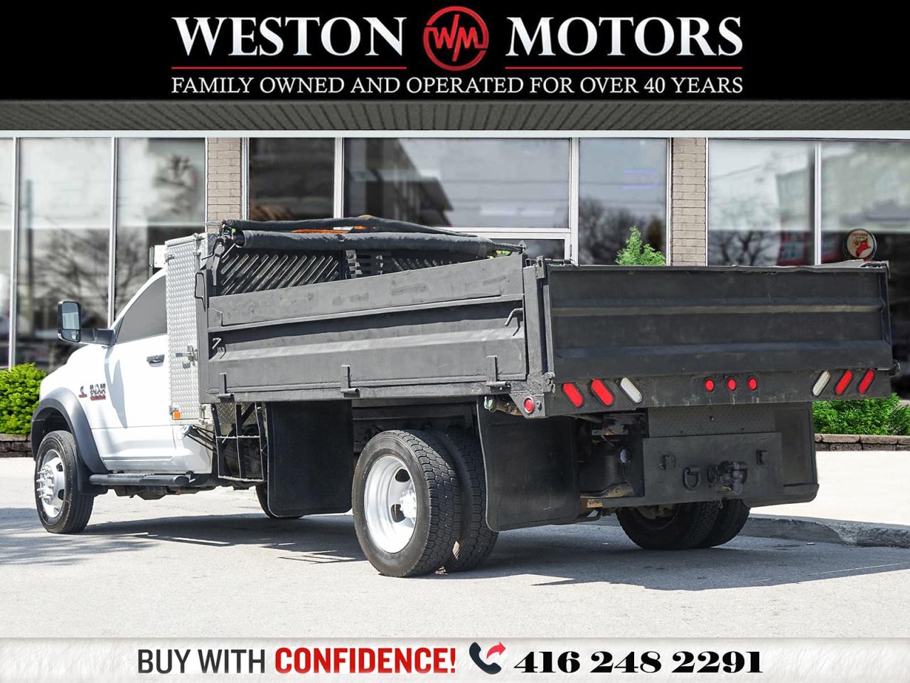 2017 RAM 5500 Chassis 4X4*DIESEL*DUMP BOX*POWER GROUP!!! Photo4