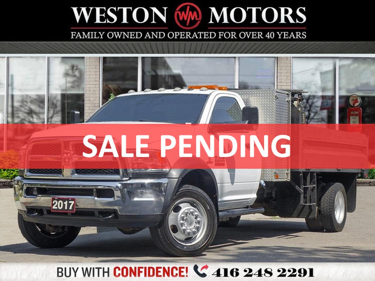 <p style=box-sizing: border-box; padding: 0px; margin: 0px 0px 1.5rem; font-family: Helvetica, sans-serif; font-size: 14px; color: #333333; text-align: justify; background-color: #ffffff;><span style=box-sizing: border-box;>Finance Options: TD Bank, Scotiabank, Royal Bank of Canada. Proud to be upstanding members of OMVIC, UCDA, BBB, Lubrico Warranty and CarProof. As per OMVIC regulations Vehicle is not drivable, and not certified. Certification is available for $699.00. Make The Right Choice & Buy Certified!! When purchasing Certification, a 6 month Powertrain Lubrico Warranty with $1000 coverage per claim is included!!</span><strong style=box-sizing: border-box;>***TAKE ANY VEHICLE TO YOUR MECHANIC PRIOR TO PURCHASE! THAT IS HOW CONFIDENT WE ARE! ****** IN-HOUSE FINANCING AVAILABLE! ALWAYS APPROVED! ****** CAR PROOF ON HAND!!!!</strong></p><p style=box-sizing: border-box; padding: 0px; font-family: Helvetica, sans-serif; font-size: 14px; color: #333333; text-align: justify; background-color: #ffffff; margin: 0px 0px 0px !important 0px;><span style=box-sizing: border-box;><span style=box-sizing: border-box;><span style=box-sizing: border-box;><strong style=box-sizing: border-box;>-4X4 -DIESEL -DUMP BOX -POWER GROUP!!!</strong></span></span></span></p>