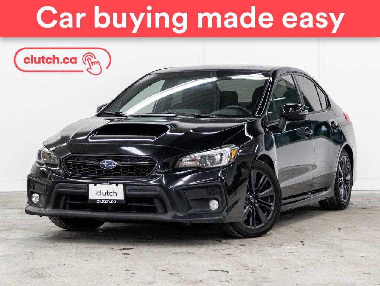 Used 2018 Subaru WRX Sport AWD w/ Front Heated Seats, Rearview Cam, Climate Control for sale in Toronto, ON