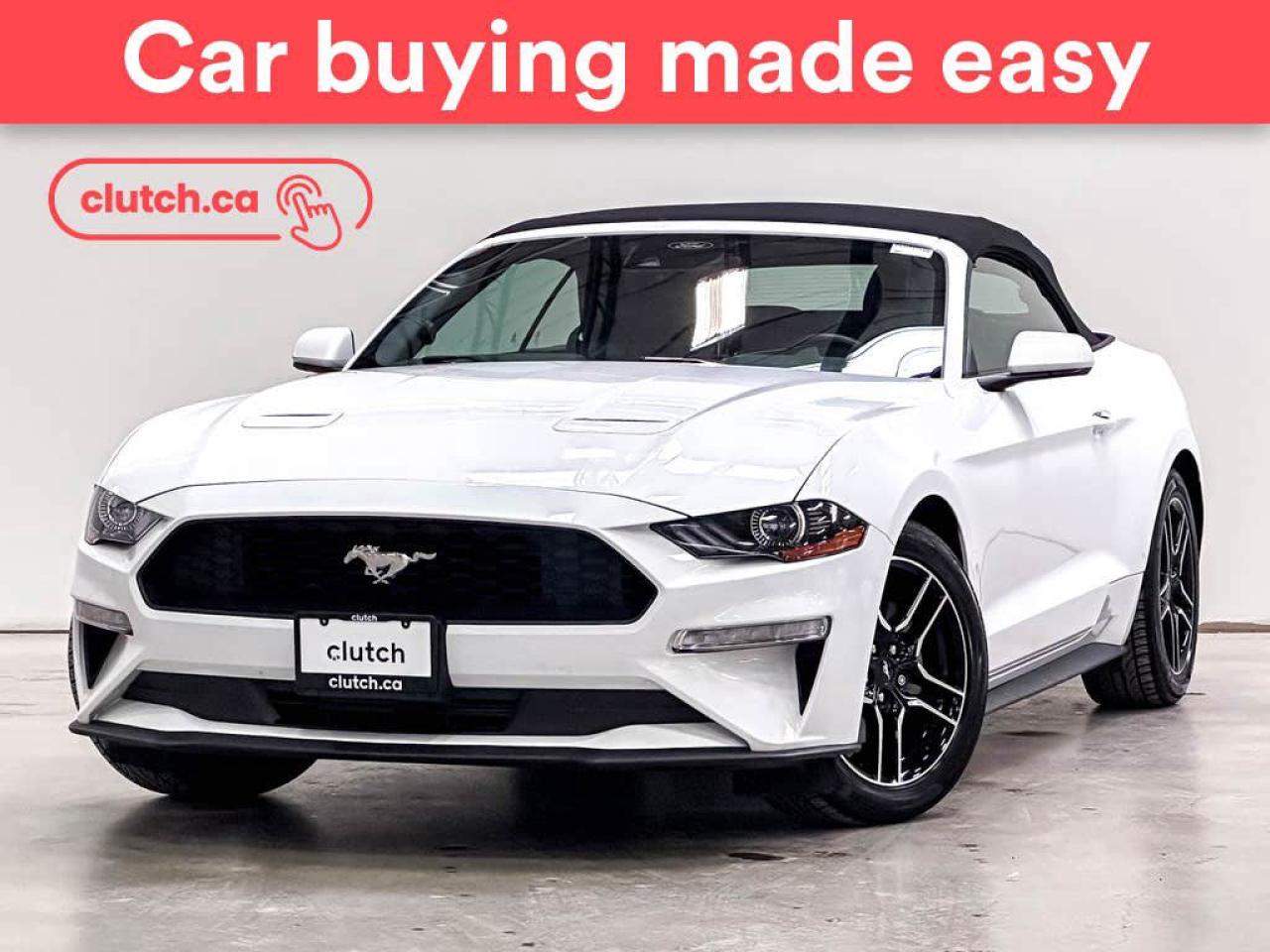 Used 2023 Ford Mustang EcoBoost Convertible w/ Apple CarPlay, Rearview Cam, Cruise Control for sale in Toronto, ON