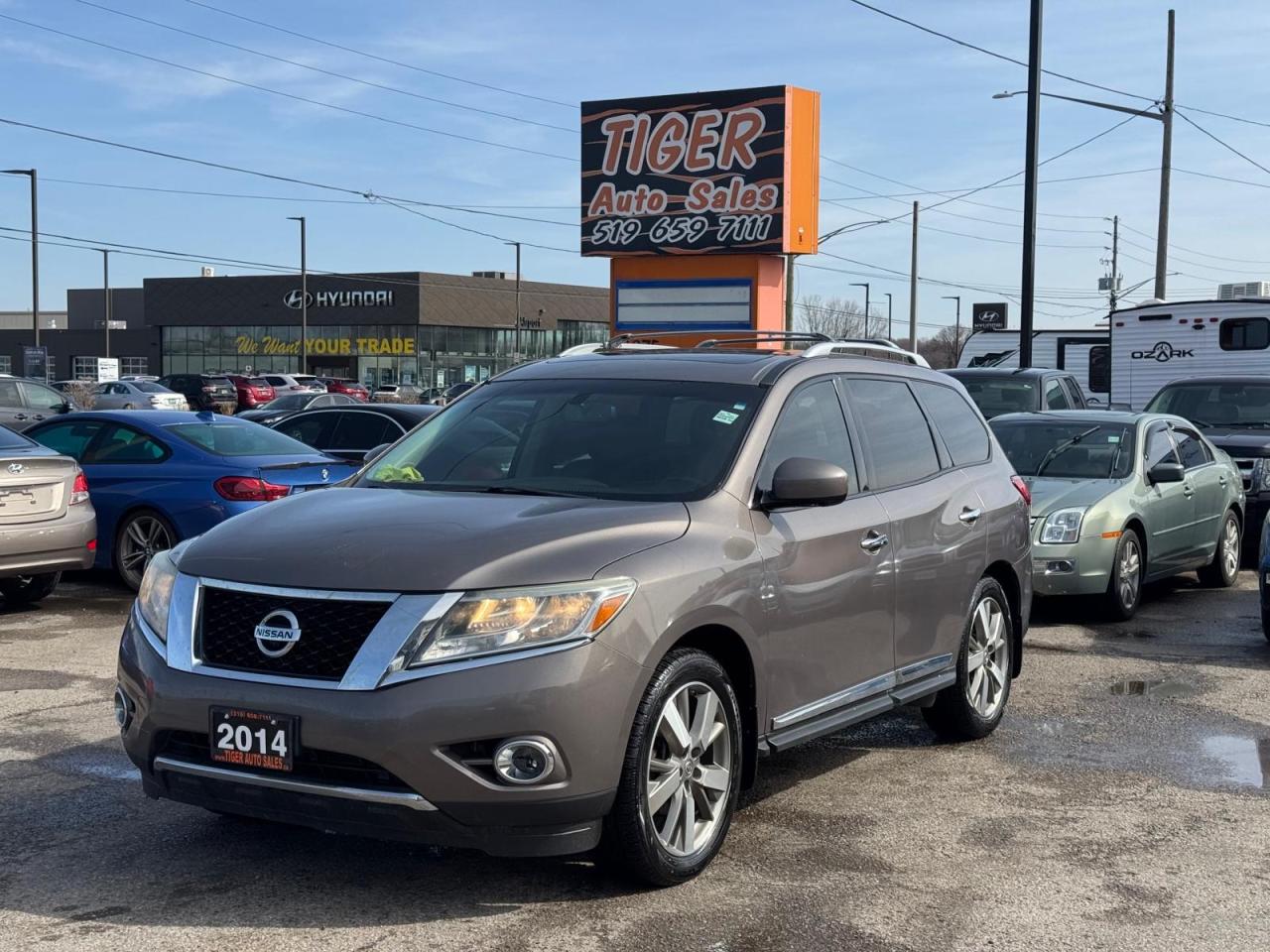 2014 Nissan Pathfinder AS IS, Platinum, AWD, T-CASE ISSUE, RUNS GOOD