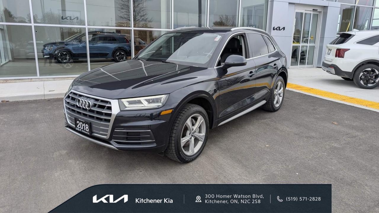 Used 2018 Audi Q5 2.0T Progressiv No Accidents!  Beautiful condition! for sale in Kitchener, ON