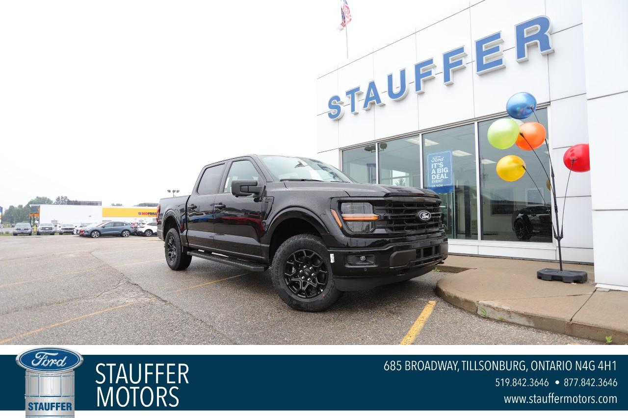 New 2025 Ford F-150 XLT 4WD SuperCrew 5.5' Box for sale in Tillsonburg, ON