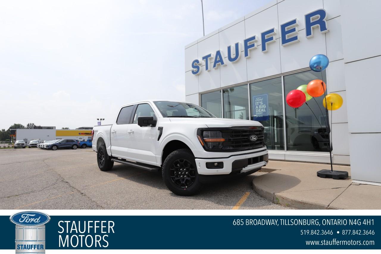 New 2025 Ford F-150 XLT 4WD SuperCrew 5.5' Box for sale in Tillsonburg, ON