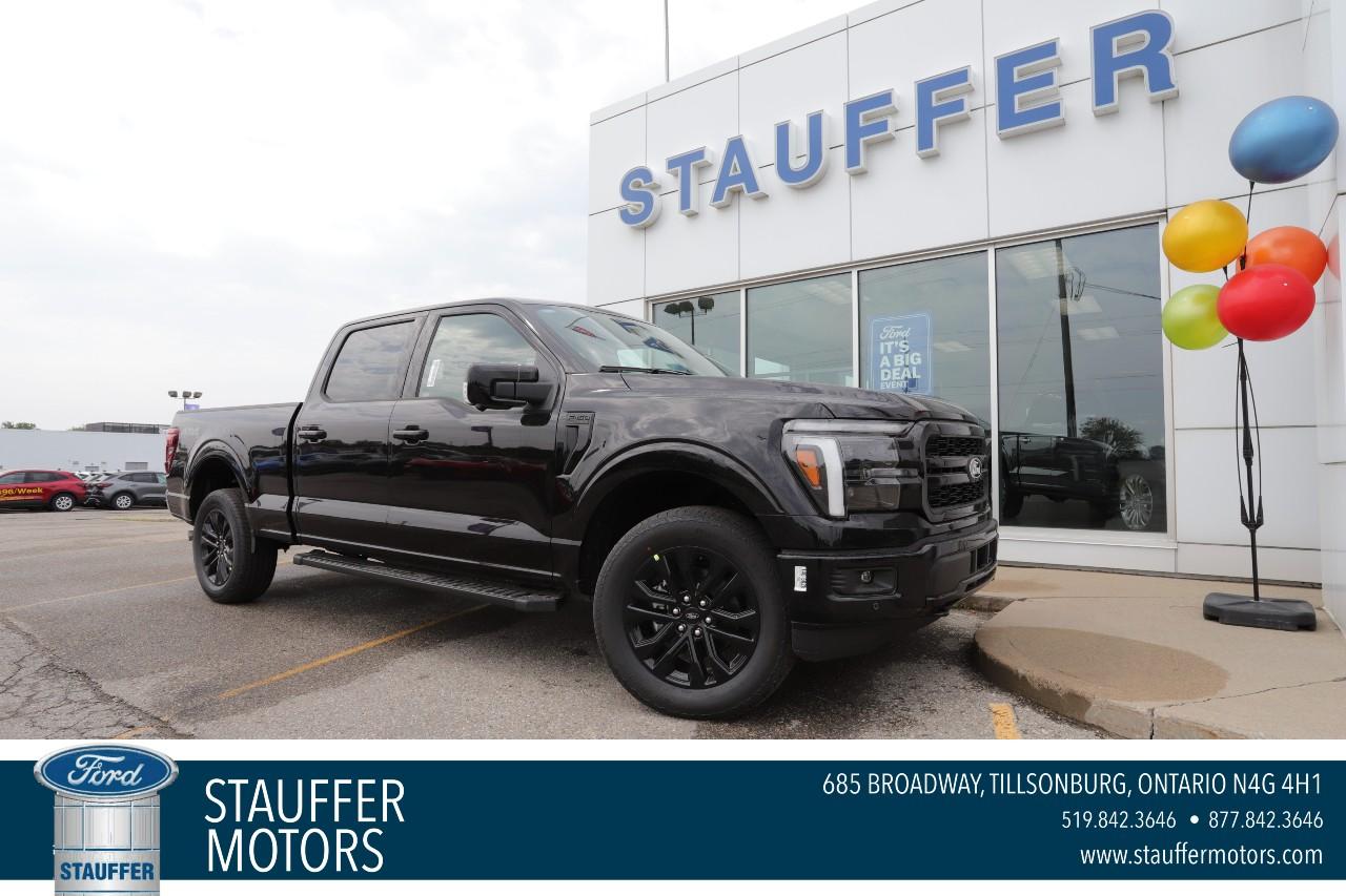 New 2025 Ford F-150 Lariat 4WD SuperCrew 5.5' Box for sale in Tillsonburg, ON