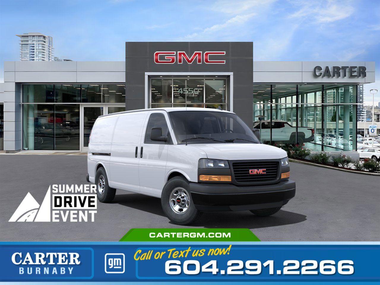 New 2025 GMC Savana Cargo Van RWD 2500 | Beat the Tariffs Today! for sale in Burnaby, BC