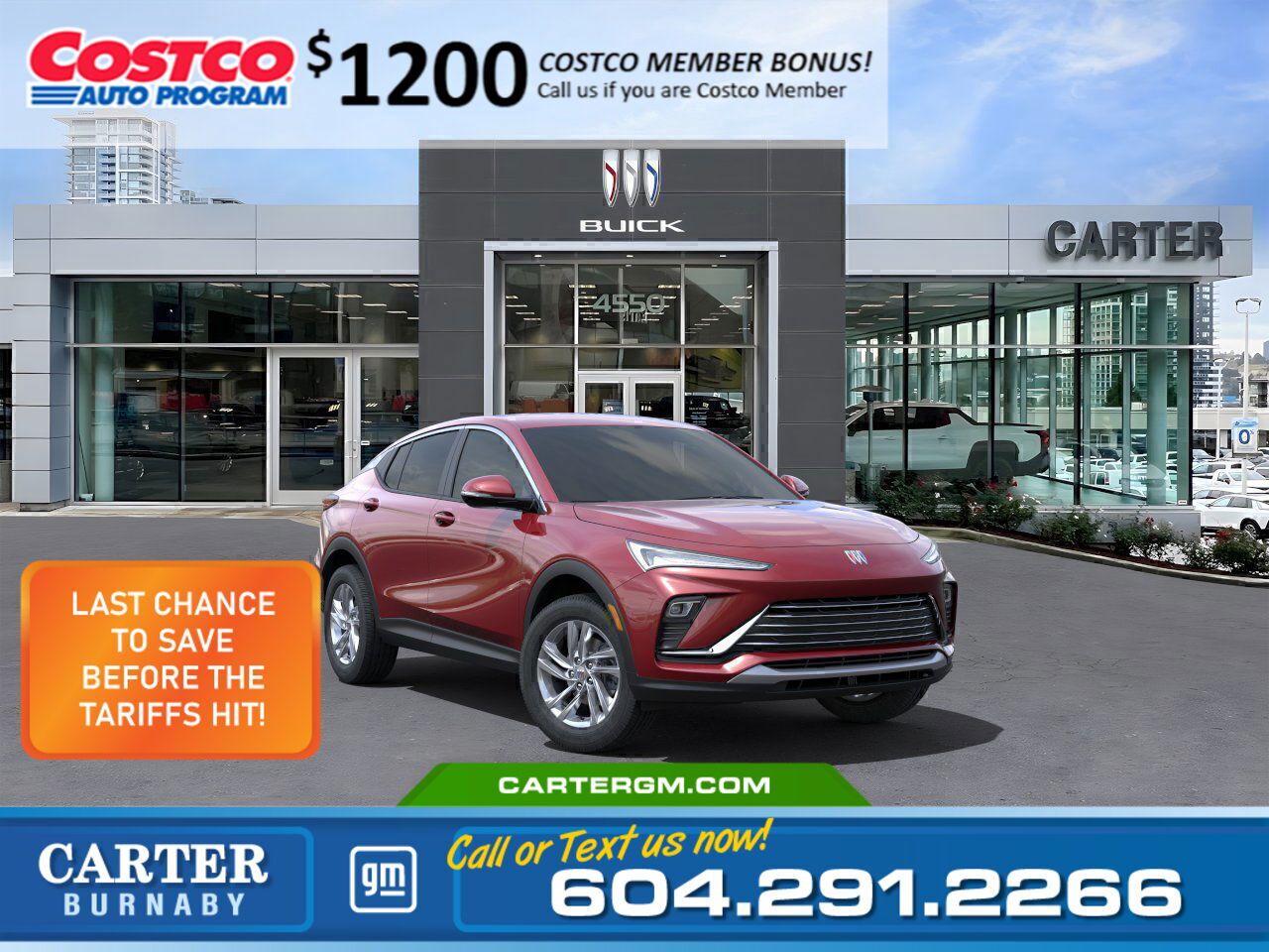 New 2025 Buick Envista | Beat the Tariffs — Lock In Your Price Now! for sale in Burnaby, BC