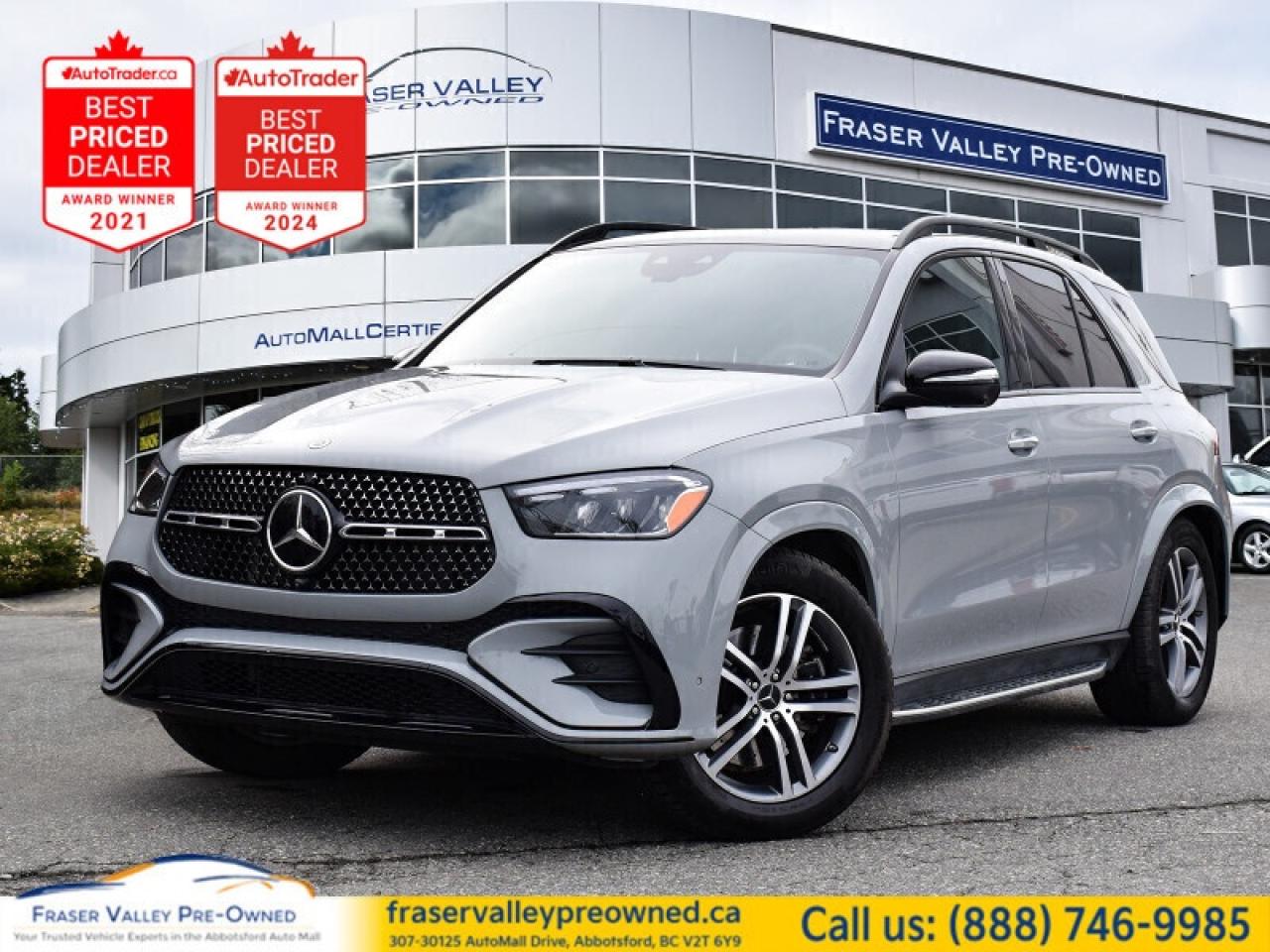 Used 2024 Mercedes-Benz GLE 450 4MATIC SUV  Rare 7-Pass, AMG Night Package, On for sale in Abbotsford, BC