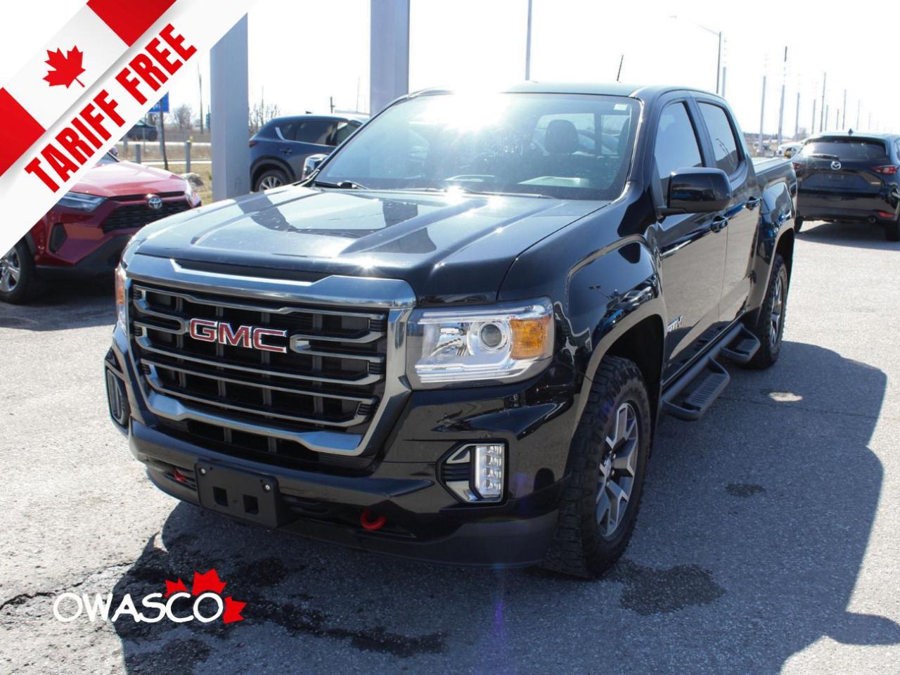 Used 2022 GMC Canyon 3.6L AT4! Tonneau Cover! Leather! Great Value! for sale in Whitby, ON