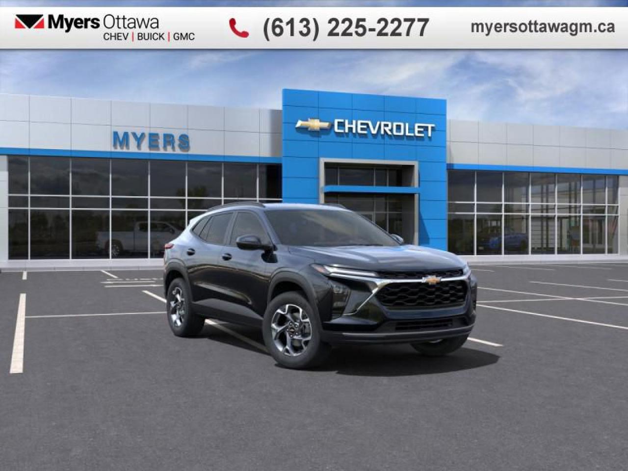 New 2025 Chevrolet Trax LT  TRAX LT, BLACK ON BLACK , REMOTE START for sale in Ottawa, ON