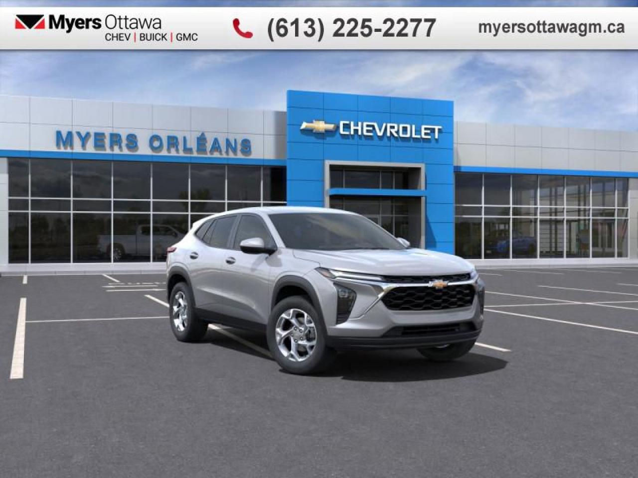 New 2025 Chevrolet Trax LT  TRAX, LT, WHITE ON BLACK for sale in Ottawa, ON