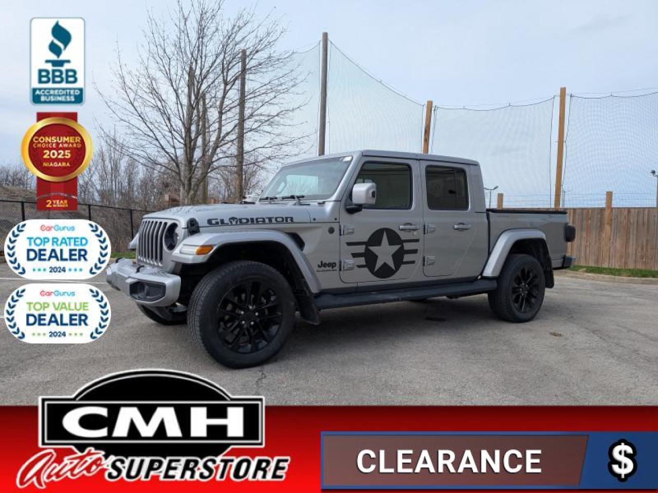 2021 Jeep Gladiator High Altitude  **LEATHER - HTD SW**