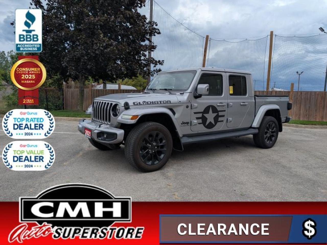 2021 Jeep Gladiator High Altitude  **LEATHER - HTD SW**