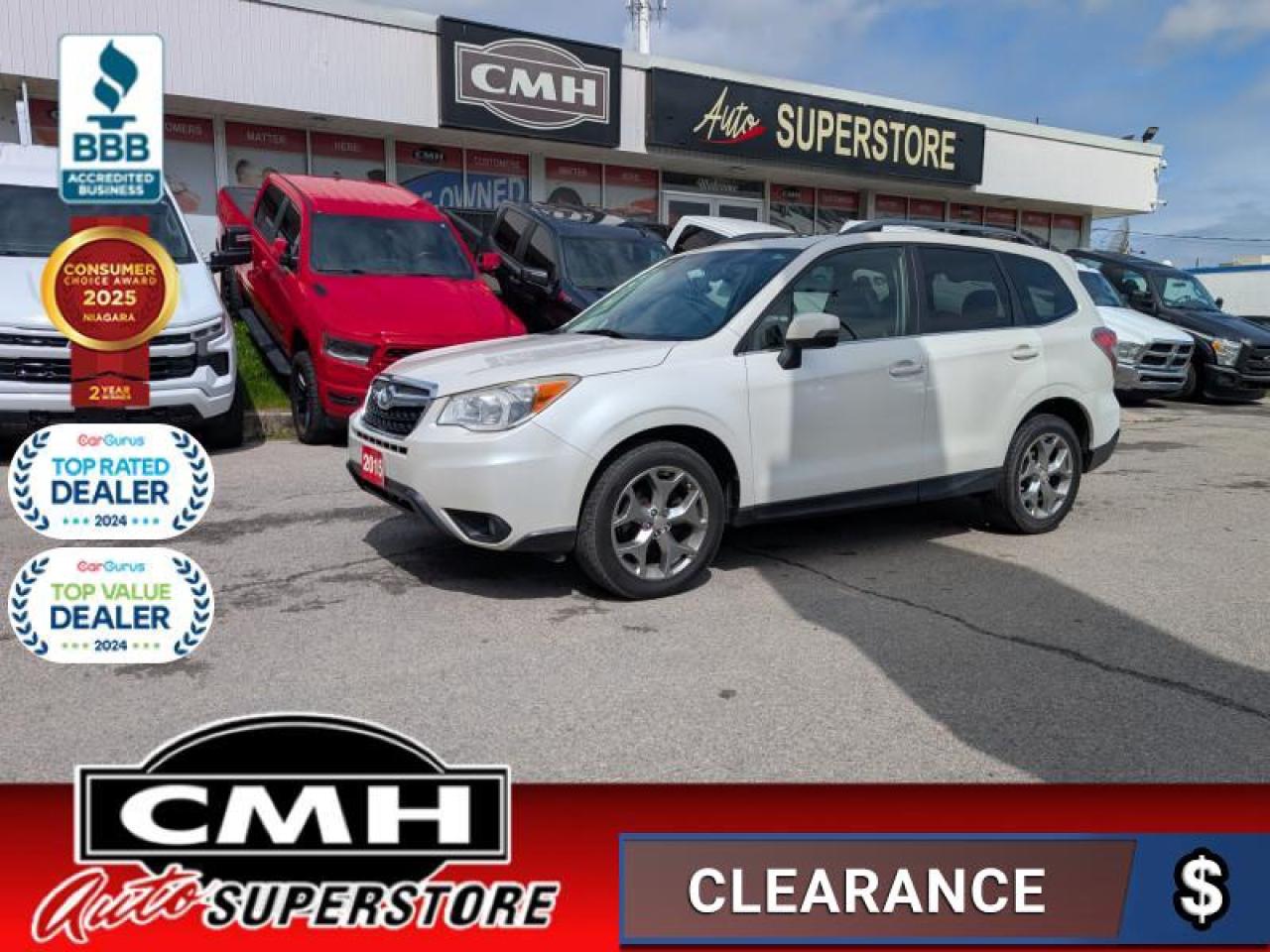 2015 Subaru Forester 2.5i Limited  **PWR GATE - ROOF**