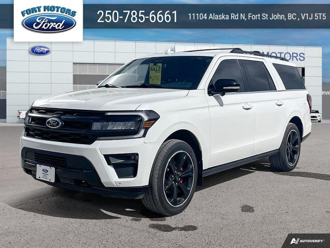 <p>Get ready to conquer any terrain in style with this 2022 Ford Expedition LMTD MAX 4X4, available now at Fort Motors. This luxurious SUV boasts a powerful 3.5L EcoBoost V6 engine, a 10-speed automatic transmission, and a robust 4-wheel drive system, ensuring youll have the power and capability to handle any adventure. With its sleek STAR WHITE MET TRI-COAT exterior and spacious interior, this Expedition is sure to turn heads wherever you go.</p>
<p>This Expedition is loaded with features designed to enhance your comfort and convenience. Enjoy the heated and ventilated leather captains chairs, the advanced cargo manager system, and the 15.5" LCD touchscreen with swipe capability. The Ford Co-Pilot360 suite of driver-assist technologies provides peace of mind on every journey, while the SYNC 4A system with enhanced voice recognition keeps you connected and entertained.</p>
<p>This pre-owned Expedition has only 89,828 KM on the odometer, making it the perfect blend of luxury, performance, and value. Visit Fort Motors today to experience this exceptional SUV for yourself.</p>
<p>Here are 5 of the most sizzling features:</p>
<ol>
<li><strong>Stealth Performance Edition Package:</strong> This package adds a touch of sportiness with black headlamps, fog lamp bezels, and a unique grille design.</li>
<li><strong>Heated and Ventilated Leather Captains Chairs:</strong> Enjoy ultimate comfort with heated and ventilated leather captains chairs, perfect for long drives.</li>
<li><strong>15.5" LCD Touchscreen with Swipe Capability:</strong> Experience a seamless and intuitive infotainment system with a large, responsive touchscreen.</li>
<li><strong>Ford Co-Pilot360 Assist 2.0:</strong> This advanced suite of driver-assist technologies includes features like adaptive cruise control with traffic stop-and-go, lane keeping assist, and blind spot monitoring.</li>
<li><strong>Advanced Cargo Manager:</strong> This system includes a variety of features to help you organize and secure your cargo, making it easy to transport everything you need.</li>
</ol>
<p><em>Powered by AutoIntelligence™ AI</em></p>
