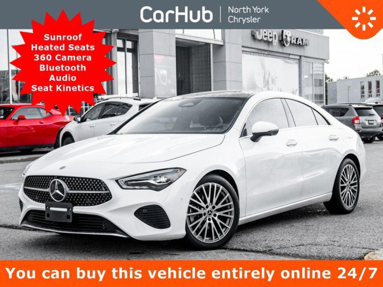 Used 2025 Mercedes-Benz CLA-Class 250 4MATIC Coupe Sunroof Heated Seats 360 Camera for sale in Thornhill, ON