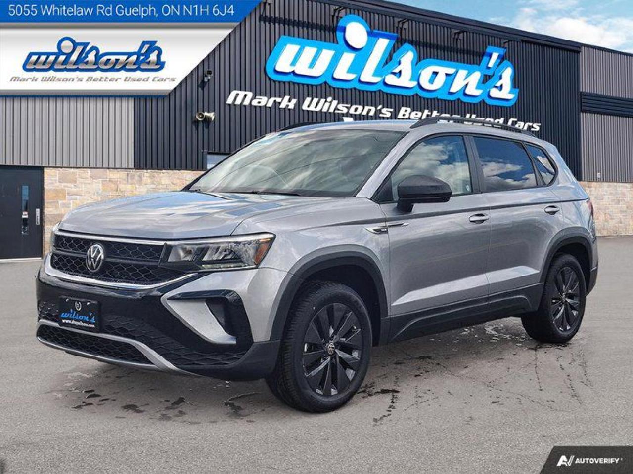 Used 2022 Volkswagen Taos Trendline AWD | Heated Seats | CarPlay + Android | Rear Camera | New Tires | New Brakes | for sale in Guelph, ON