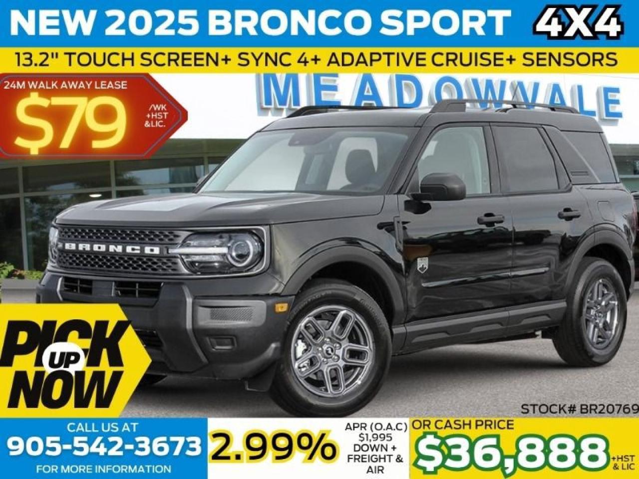 New 2025 Ford Bronco Sport BIG BEND for sale in Mississauga, ON