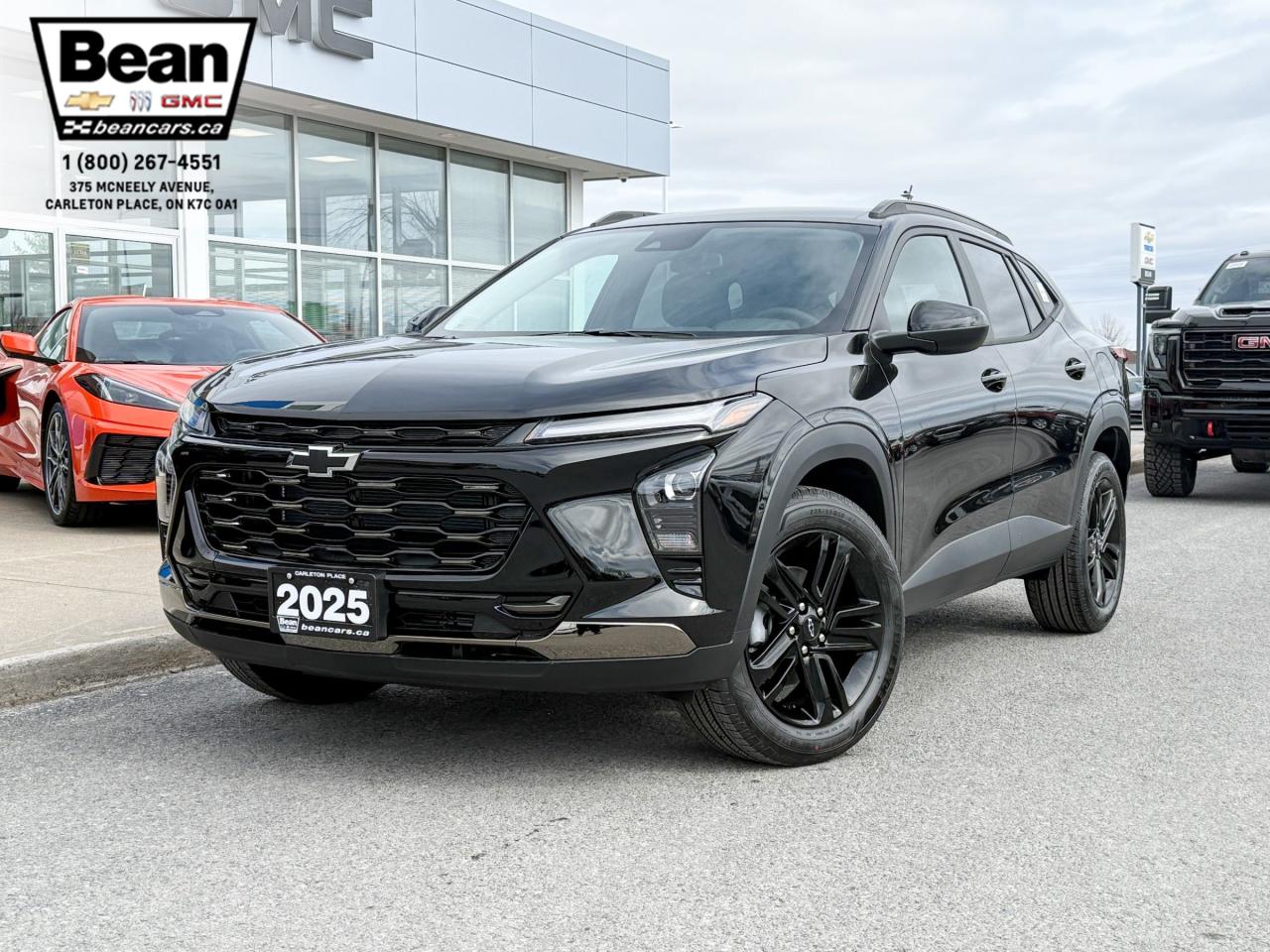 New 2025 Chevrolet Trax ACTIV 1.2L 3 CYL WITH REMOTE START/ENTRY, HEATED SEATS, HEATED STEERING WHEEL, APPLE CARPLAY AND ANDROID AUTO for sale in Carleton Place, ON