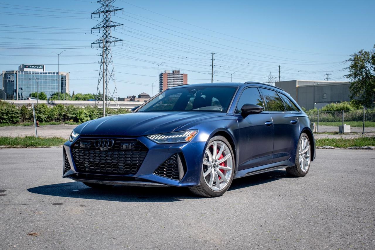 Used 2021 Audi RS 6 Avant quattro Dynamic, Carbon Optics, Exclusive Matte for sale in Ottawa, ON