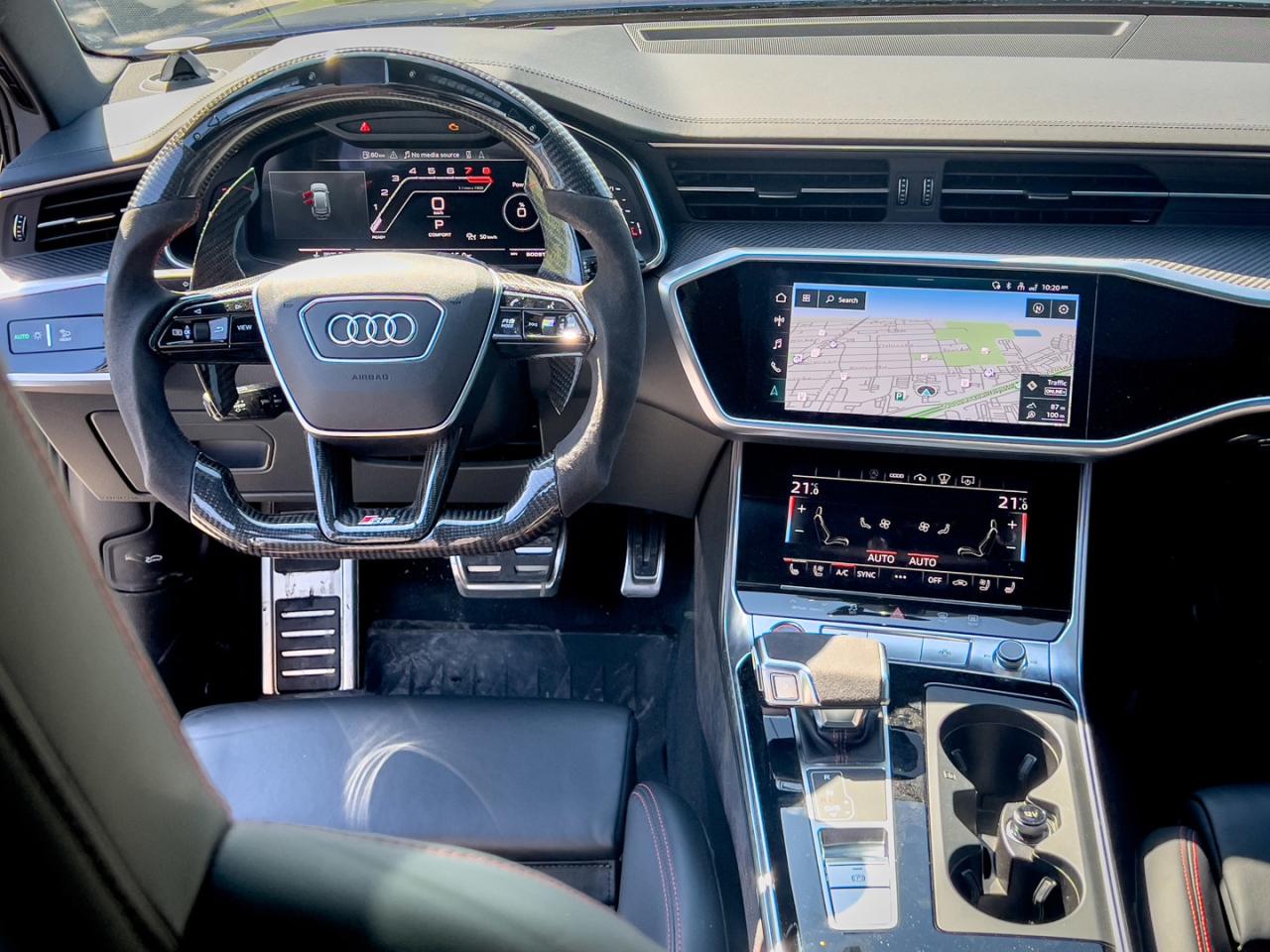 2021 Audi RS 6 Avant quattro Dynamic, Carbon Optics, Exclusive Matte - Photo #26