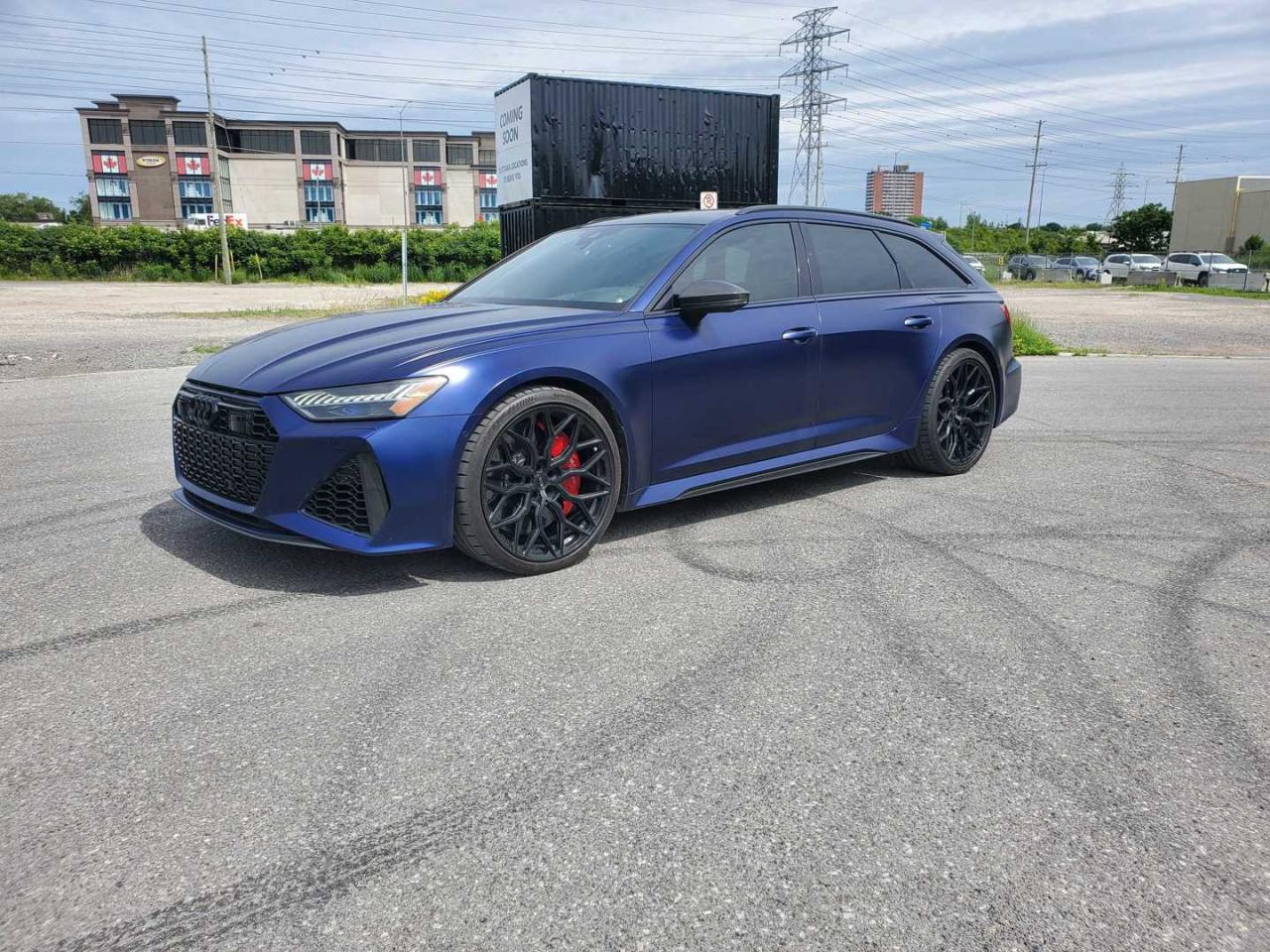 2021 Audi RS 6 Avant quattro Dynamic, Carbon Optics, Exclusive Matte - Photo #2