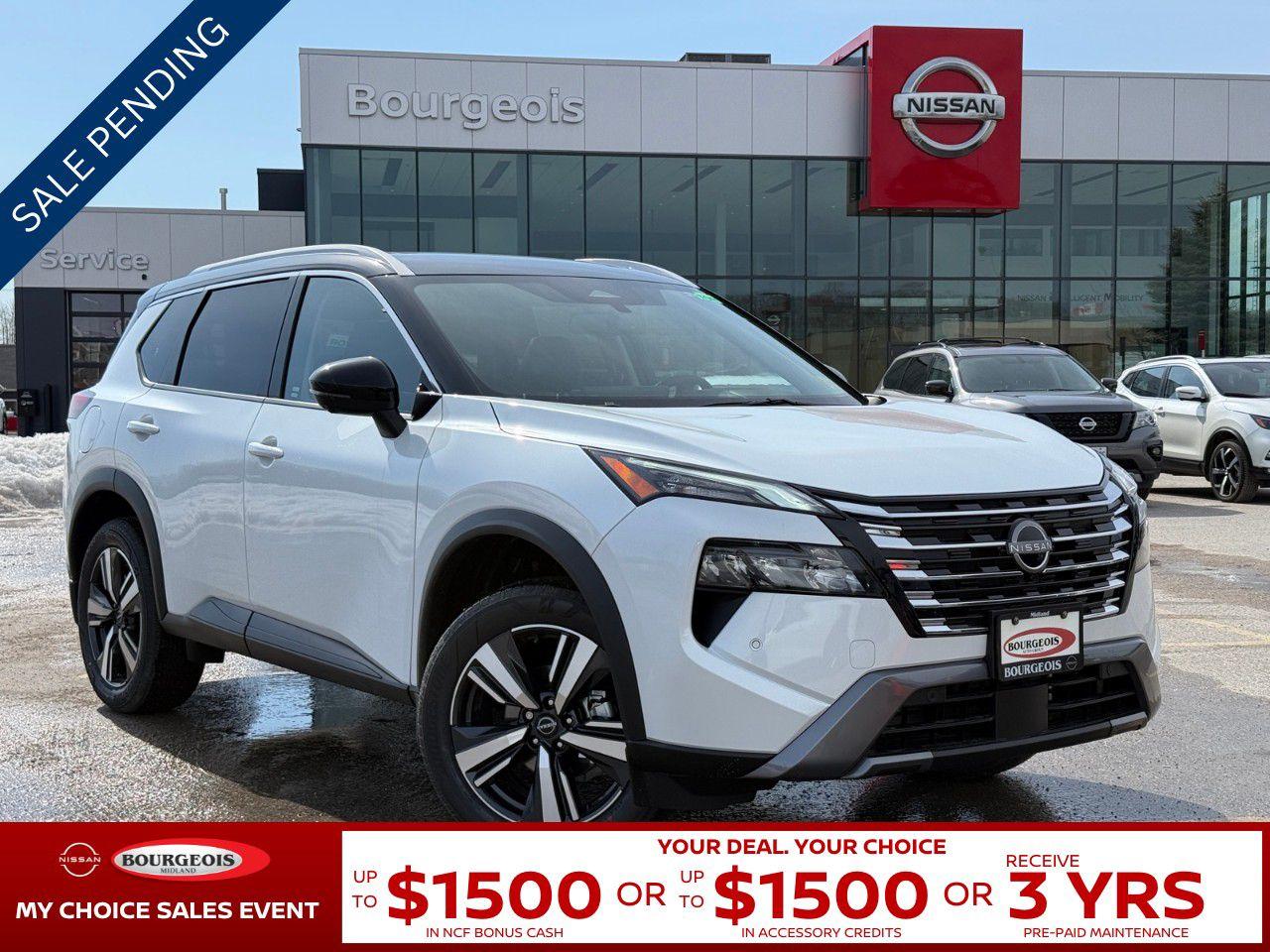New 2025 Nissan Rogue AWD SL for sale in Midland, ON