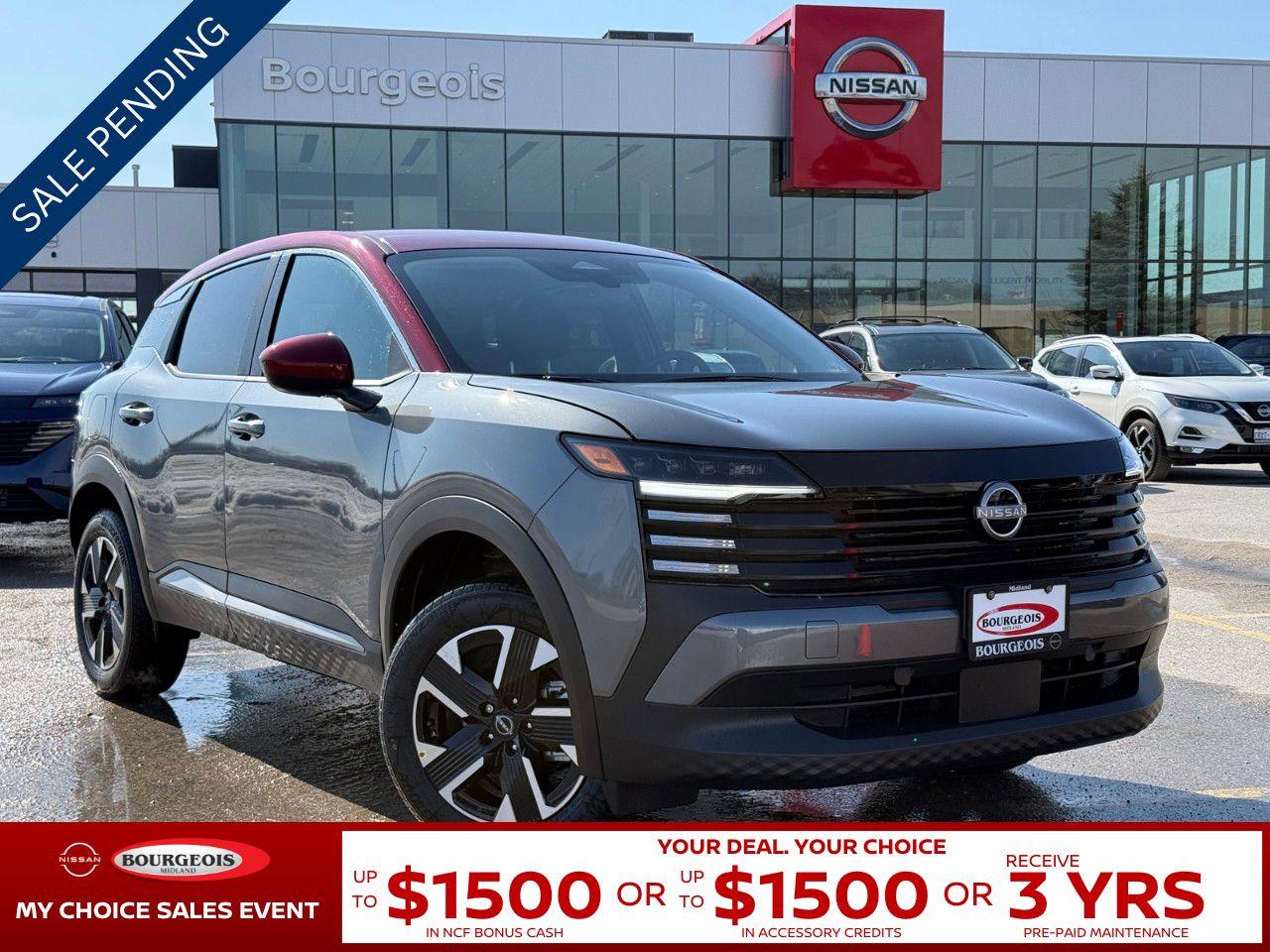New 2025 Nissan Kicks SV AWD for sale in Midland, ON