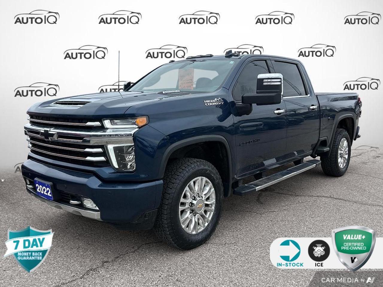 Used 2022 Chevrolet Silverado 2500 HD High Country | NEW TIRES | NO ACCIDENTS | LOCAL TRADE for sale in Tillsonburg, ON