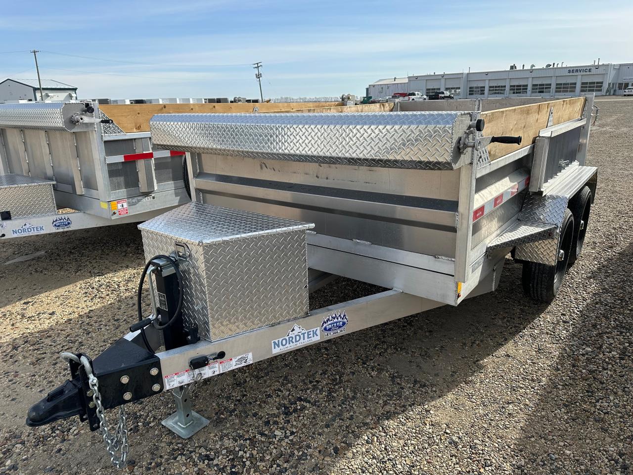 2025 Nordtek Dump Trailer 75" x 10' Nordtek Dump Trailer Photo1
