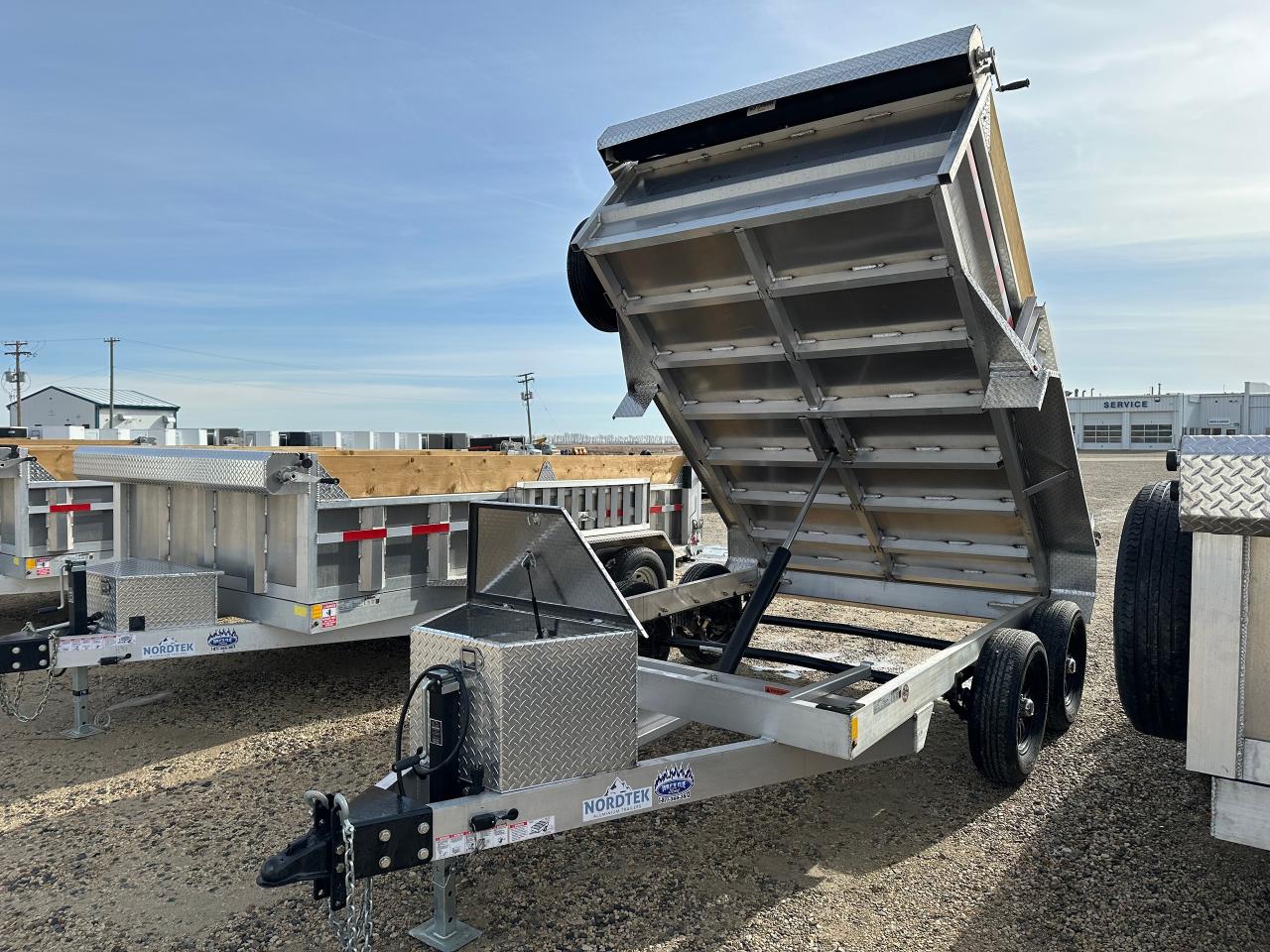New 2025 Nordtek Dump Trailer 75